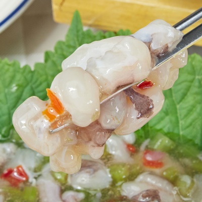 오독 오독 식감이 살아있는 이자카야 타코와사비