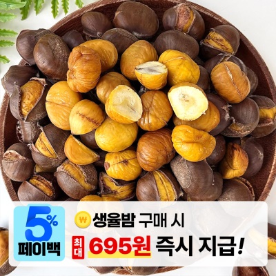 [페이백] 오독오독 고소한 칼집밤 약단밤 생율밤 1kg