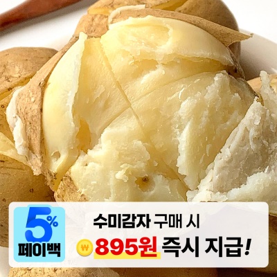 포슬포슬한 프리미엄 노지 수미감자