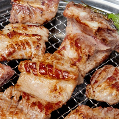 정통 진짜 생갈비! 수작업 한돈 냉장 생 포갈비 500g