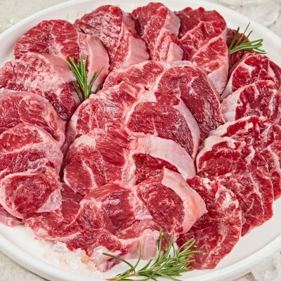 직접 키운 신선한 1등급 한우 아롱사태 1kg