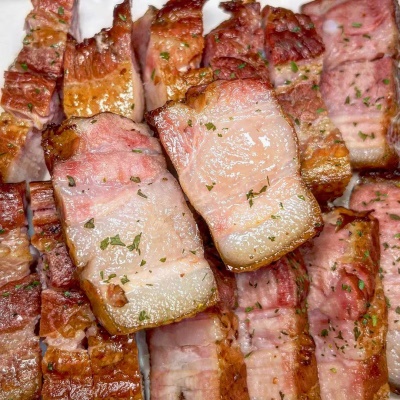 참나무로 훈연한 훈제삼겹살 훈제오리 2인분 4인분