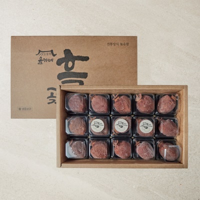 자연에서 말린 20년 된 두레감 무유황 흑곶감 선물세트