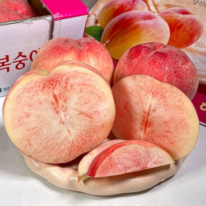 [특가할인] 아삭 달콤한 프리미엄 딱딱이 차돌복숭아