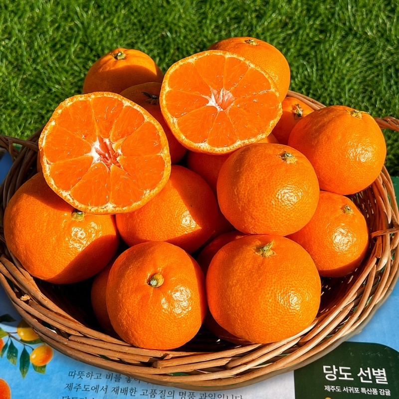 [특가할인] 새콤 달콤 맛있는 제주 하우스 감귤 5kg