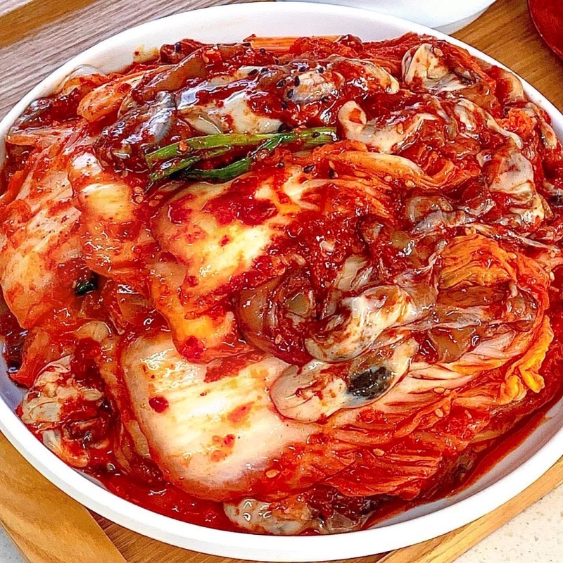 [특가할인] 시원한 제철 생굴 겉절이 (생굴 김치)
