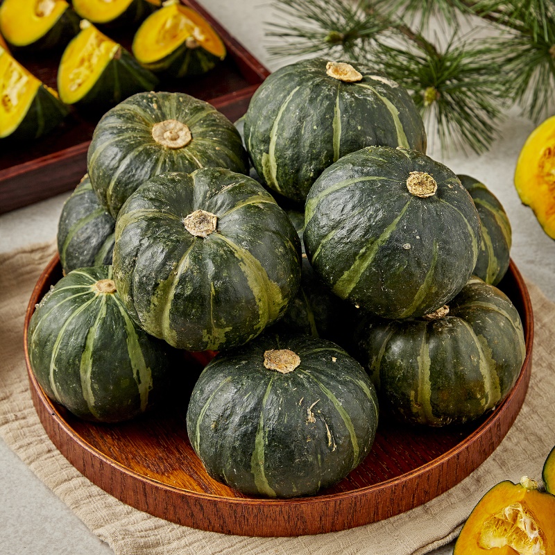 [특가할인] 밤끼 가득! 더 달고 고소한 뉴질랜드산 미니밤호박 3kg